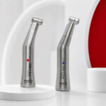 Kit 2 PCS Ivory Silk Line Contra-Angles: SL415L Multiplier 1:5 + SL411L Prophylaxis 1:1, Optical Fiber