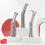 Kit 3 PCS Ivory Silk Line Contra-Angles Set: SL415L Multiplier 1:5 + SL411L Prophylaxis 1:1 + SL4201C Surgical 20:1